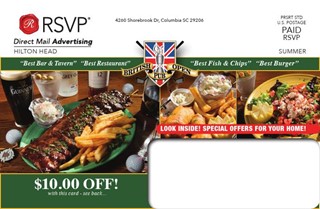 Label Card | British Open Pub